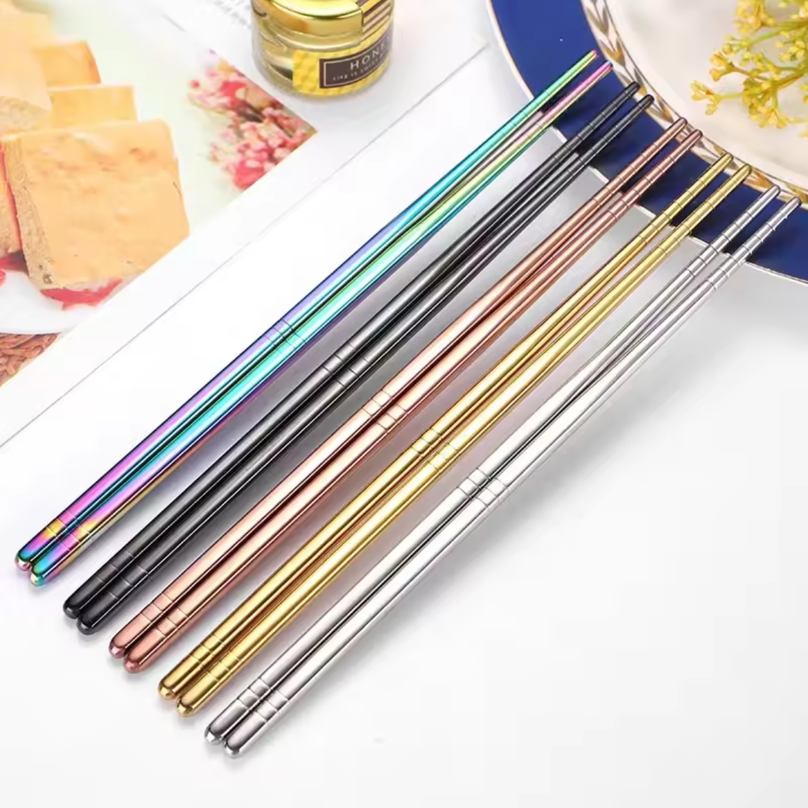 Nature Sixties Metal Baguette With Metal Handle