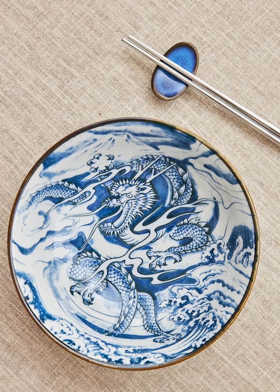 bol japonais dragon