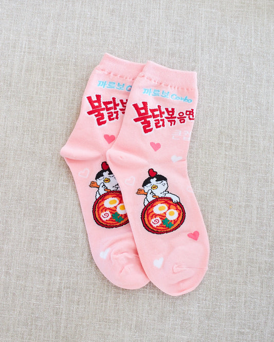 buldak ramen chaussettes