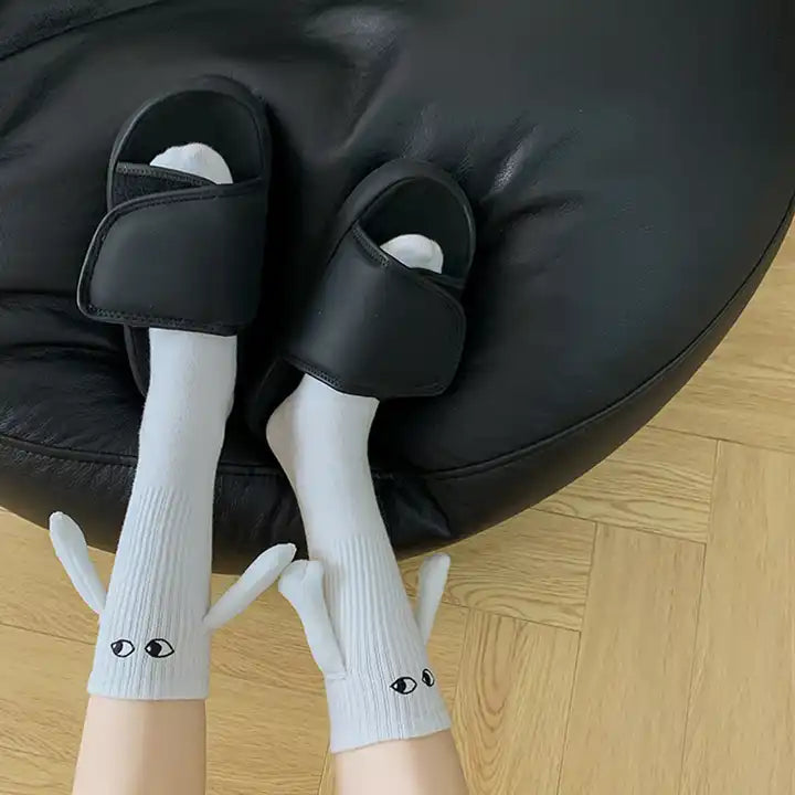 chaussettes couple aimanté