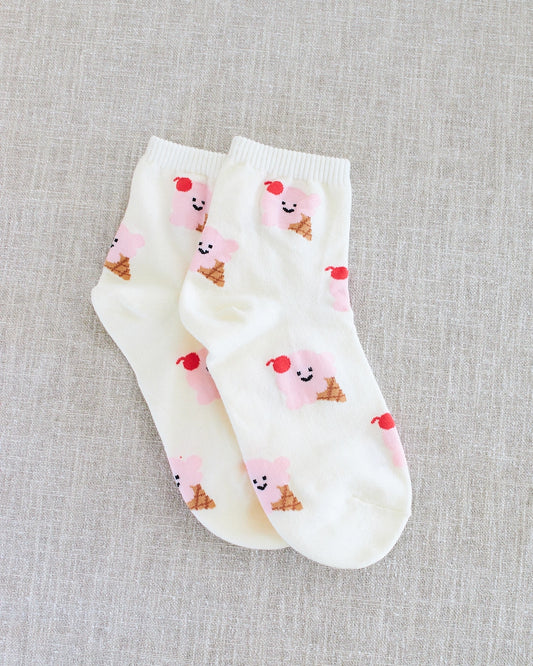 chaussettes glaces