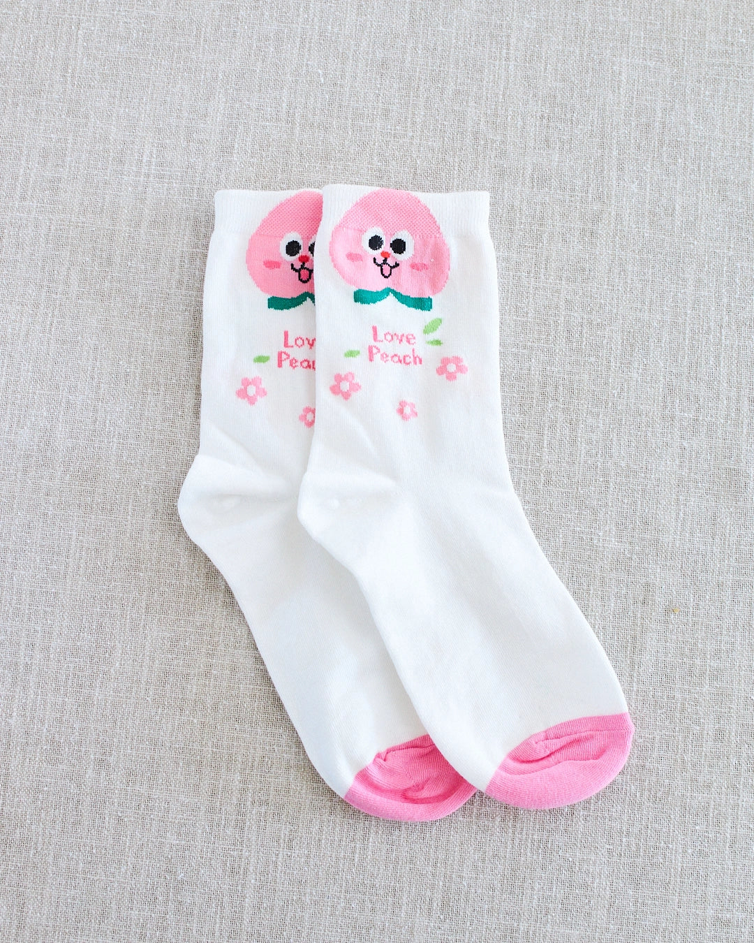 chaussettes peches