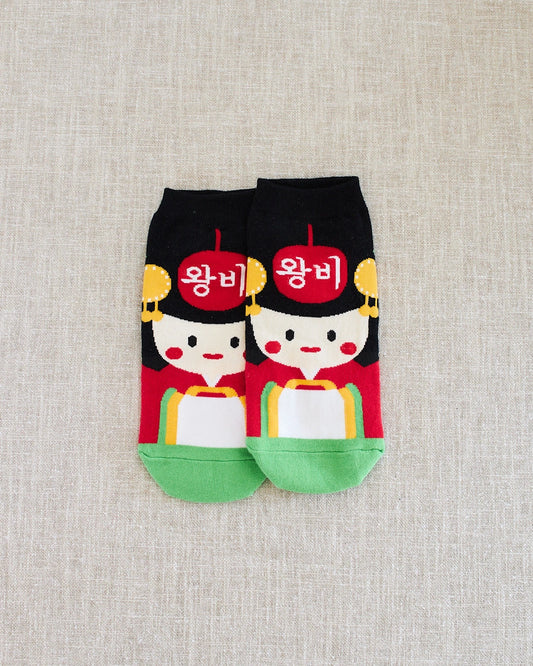 chaussettes reine coréenne