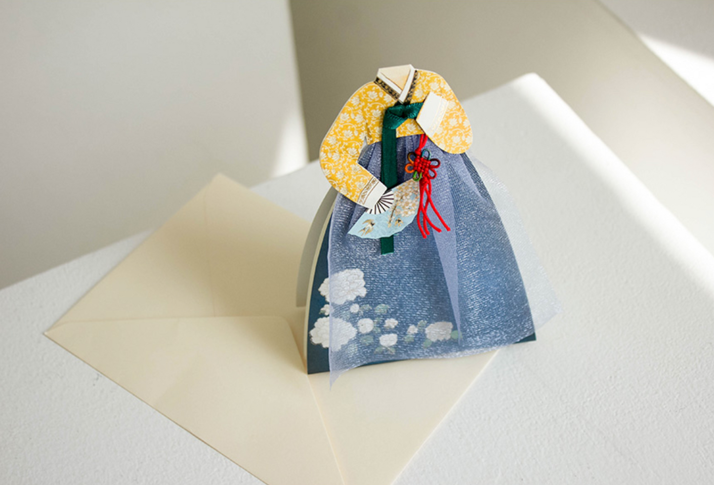hanbok wishes card