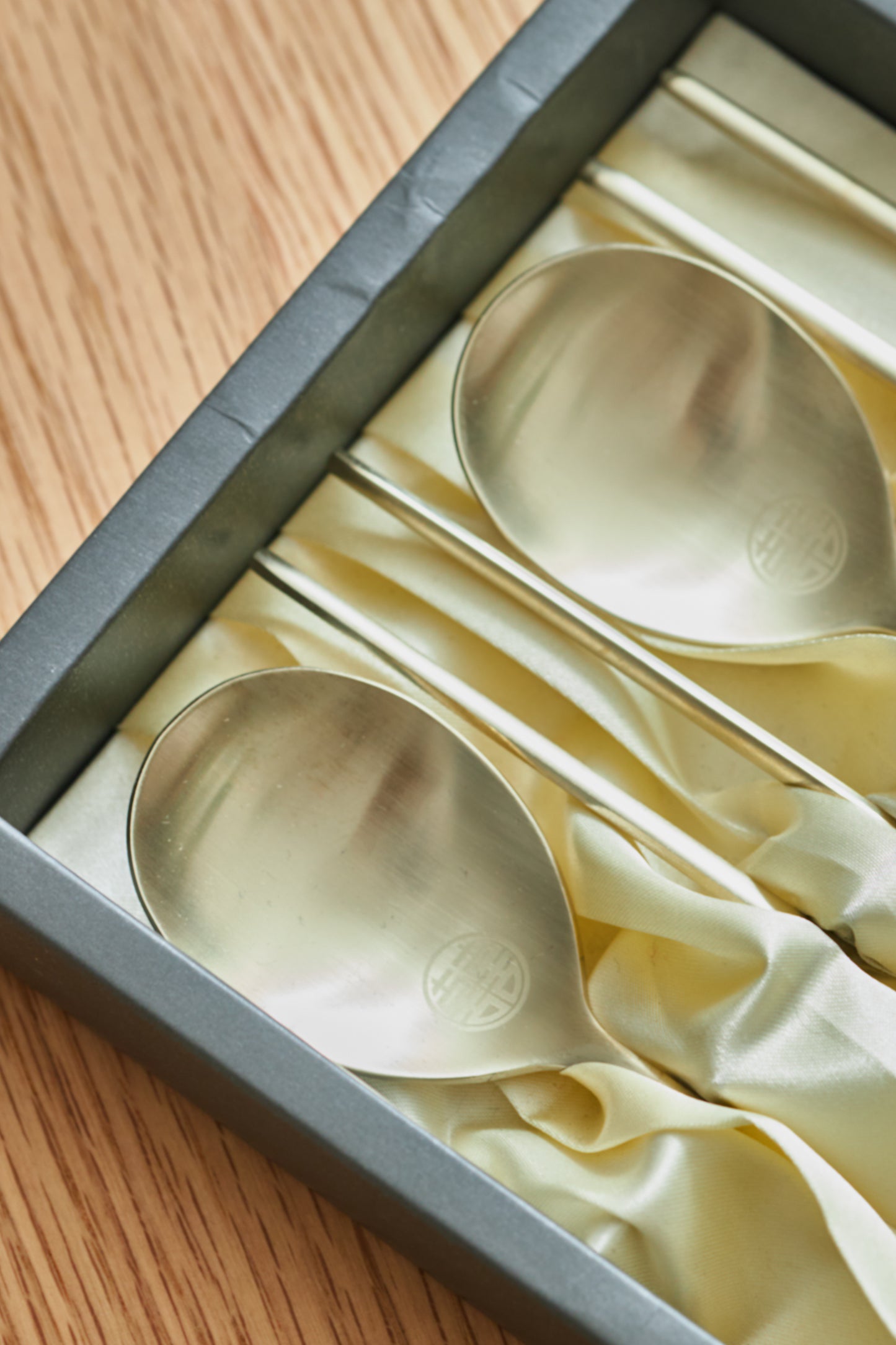 COUVERTS CORÉENS INOX HANGEUL - SEOUL STATION