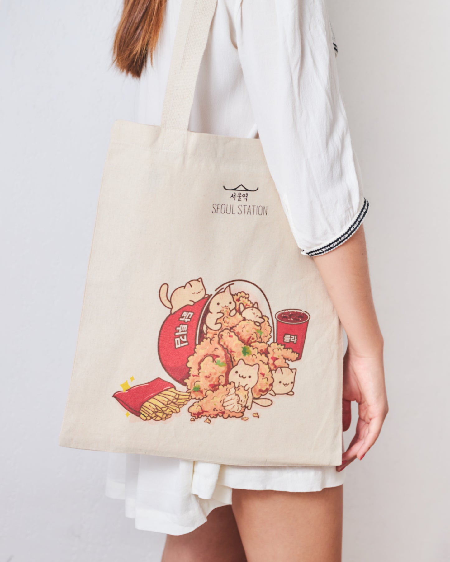 TOTE BAG POULET FRIT CORÉEN - SEOUL STATION