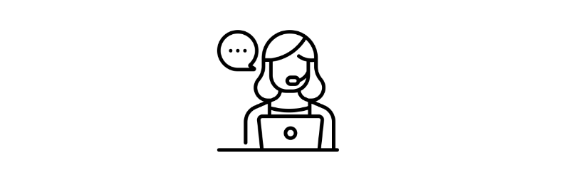 picto service client disponible
