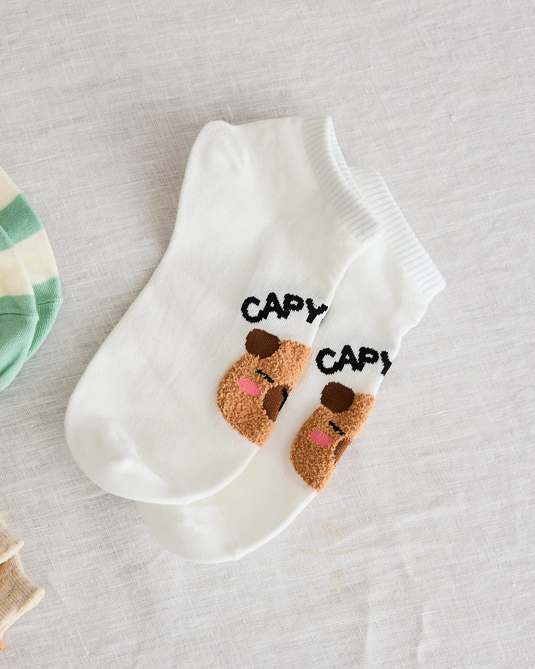 CHAUSSETTES CAPYBARA JAGEUN - BEIGE