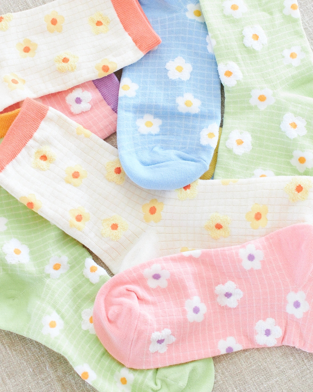CHAUSSETTES DEIJI - JAUNE