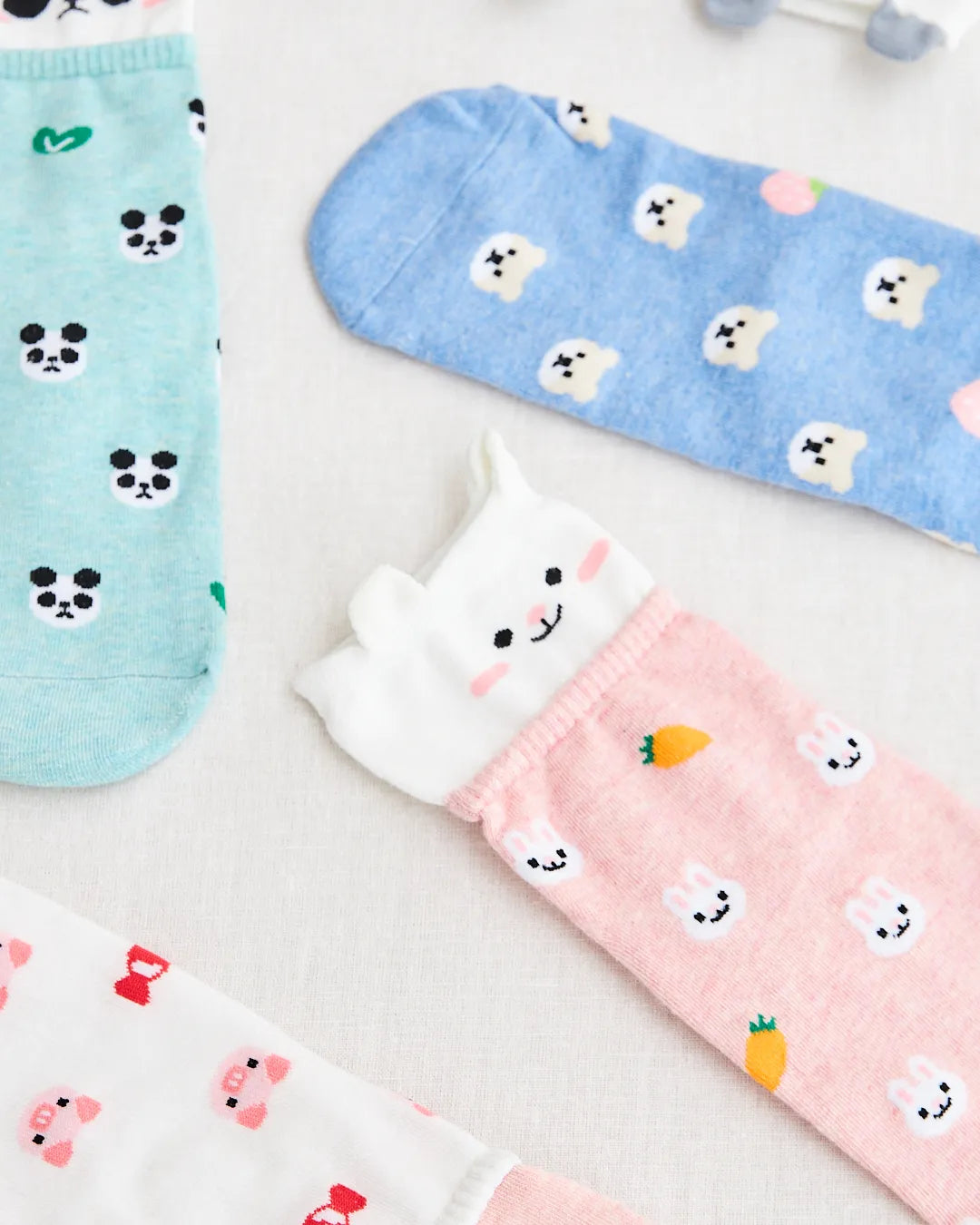 chaussettes fun colorées