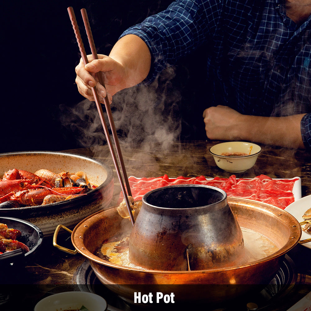 BAGUETTES DE CUISINE - BOIS FONCÉ