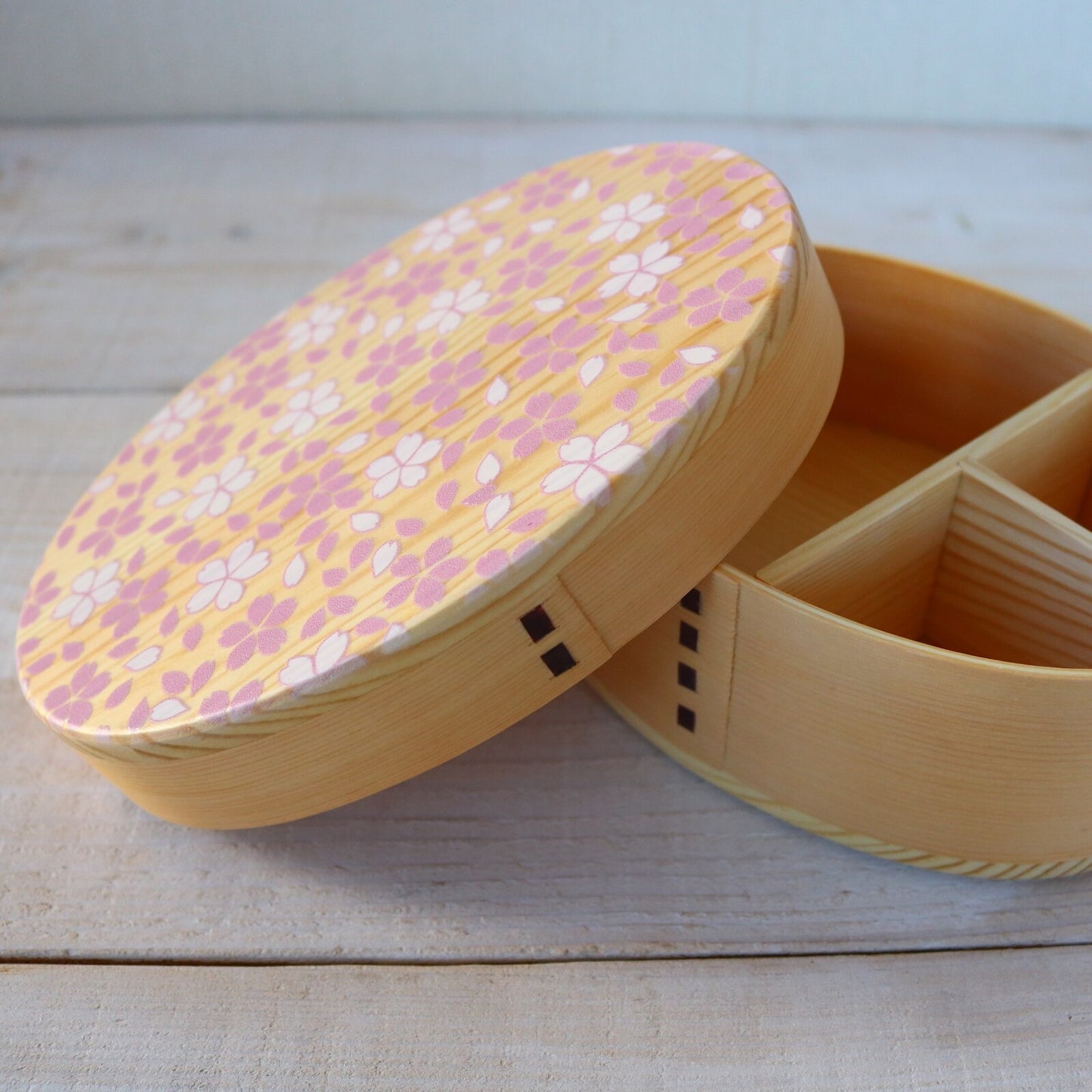 bento fleurs roses