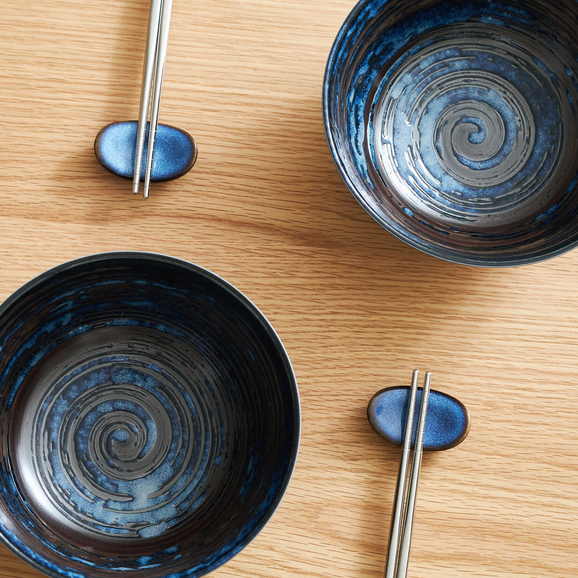 Bol Ramen Bleu - Bol Céramique Japonais