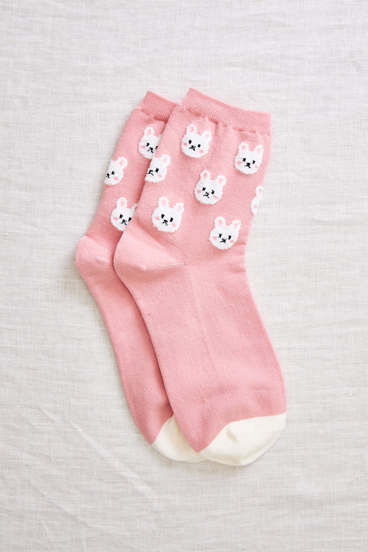 chaussettes corée du sud lapin