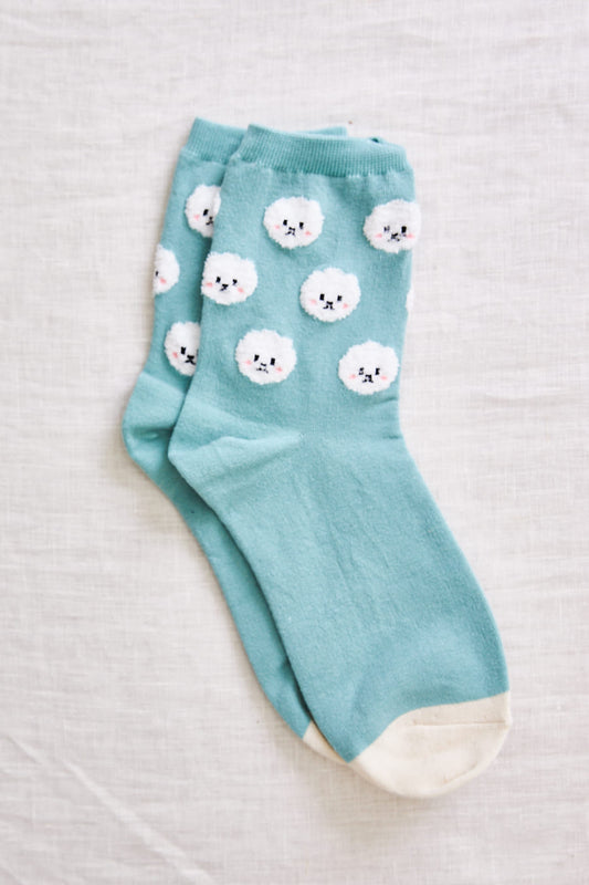 chaussettes corée du sud mouton