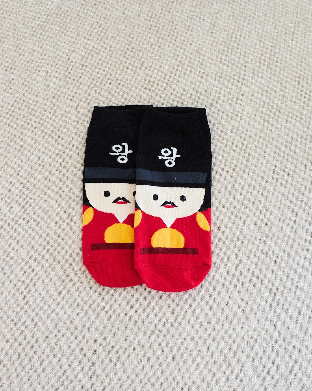 chaussettes roi coréen