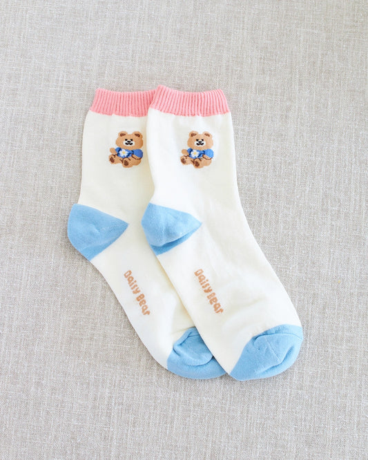 chaussettes teddy bear