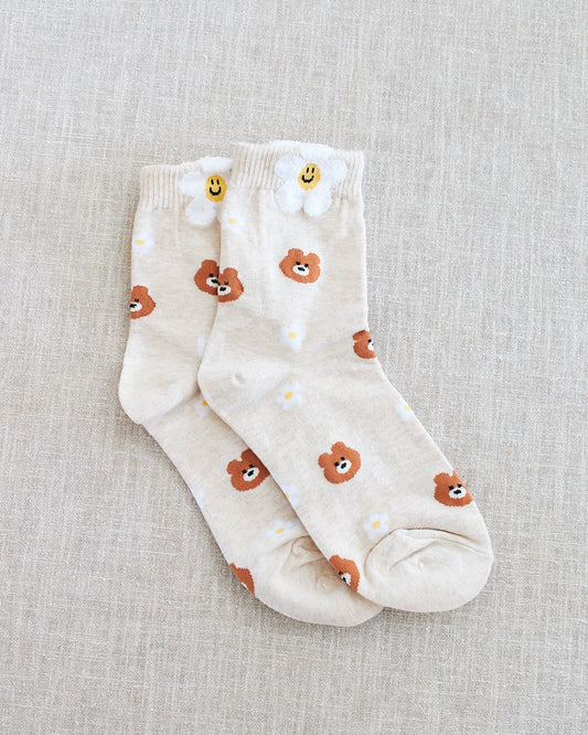 chausssettes coreennes ours