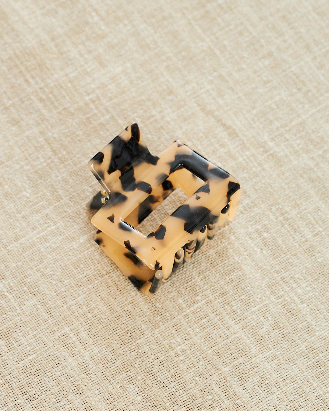 pince cheveux leopard