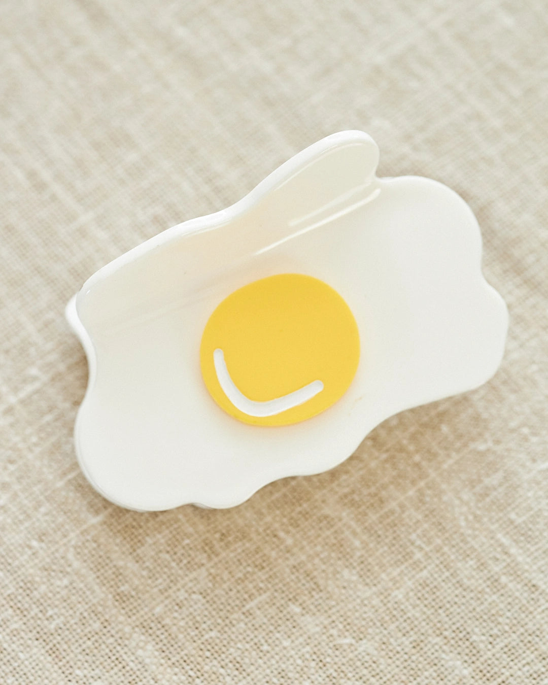 pince cheveux oeuf au plat