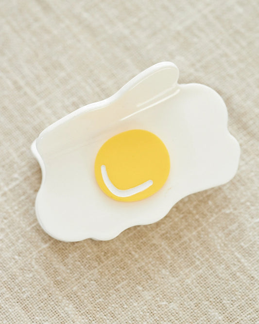 pince cheveux oeuf au plat