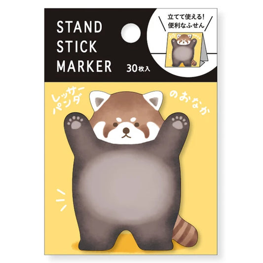 stickers panda roux
