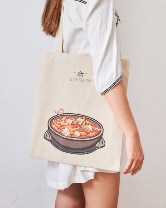 TOTE BAG TEOKBOKKI - SEOUL STATION