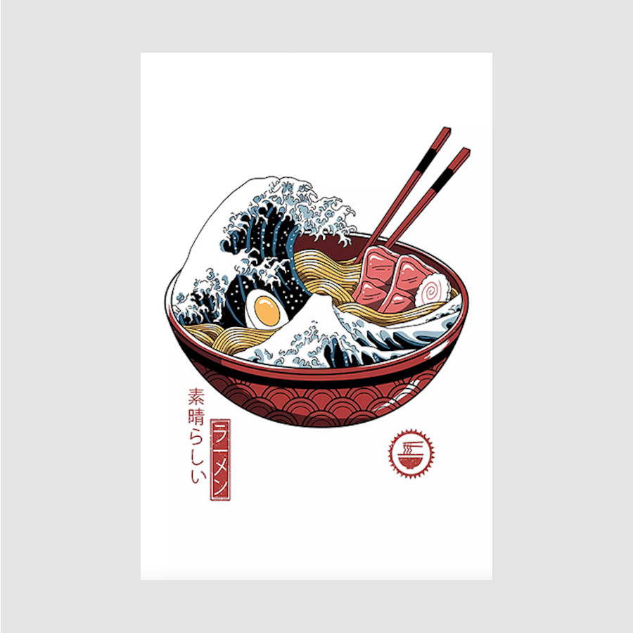 AFFICHE RAMEN PODO - SEOUL STATION